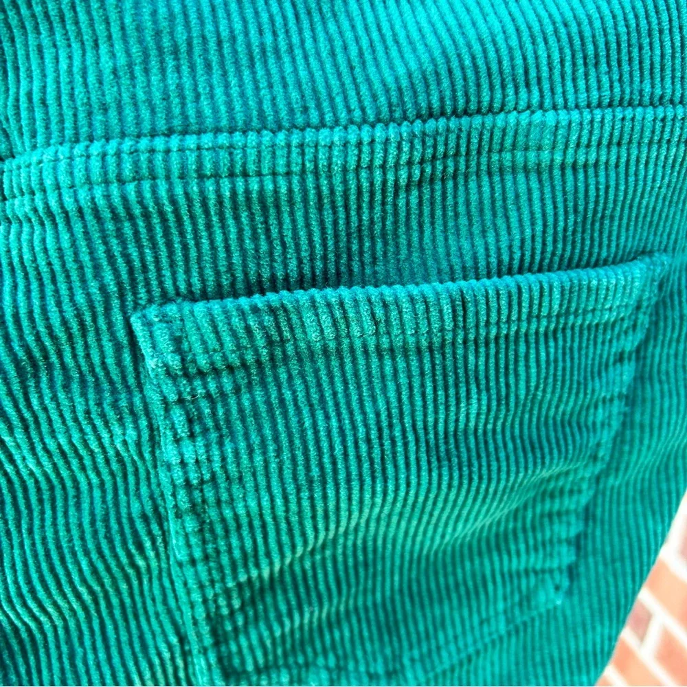 Style & Co Green Corduroy Plus Short Pants 20W - Picture 5 of 6